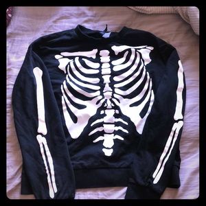 Skeleton sweater